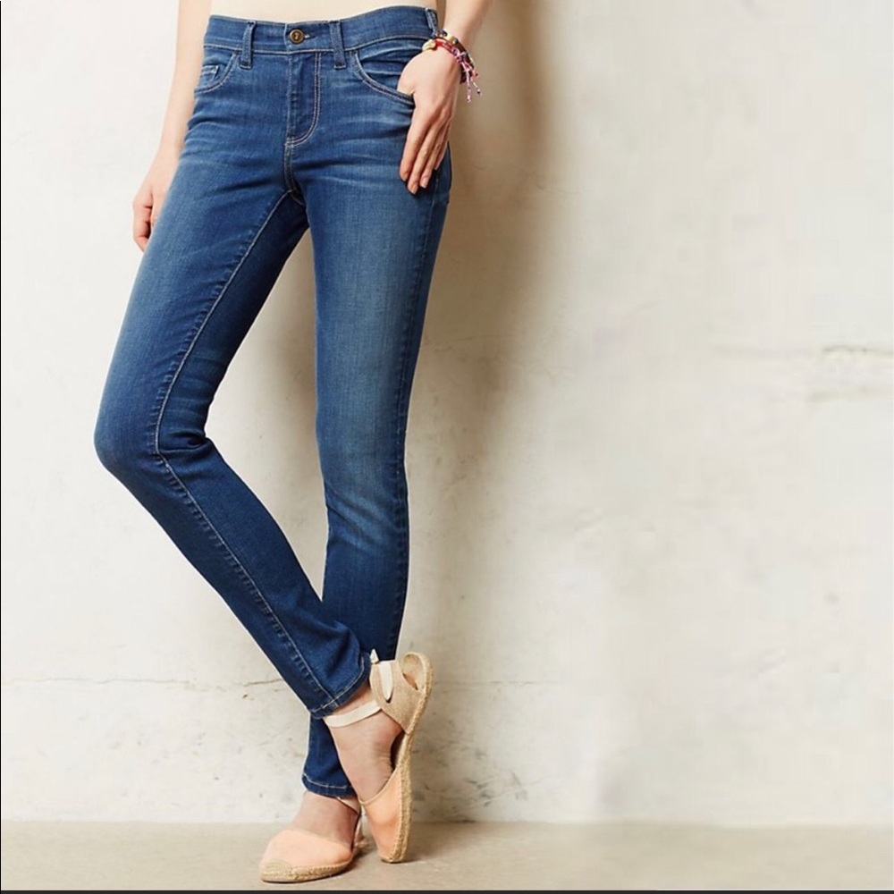 Anthropologie Pilcro and the Letterpress Serif Jeans